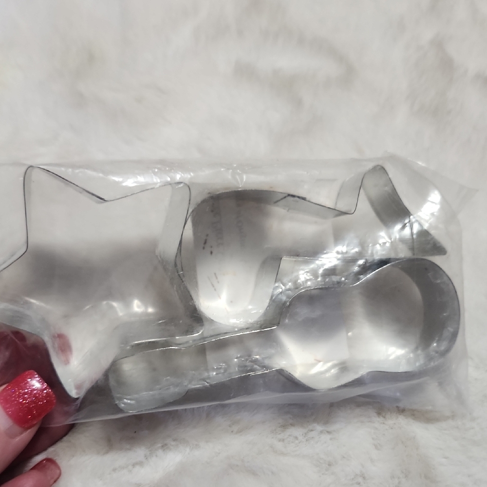 Silver Cookie Cutter Set